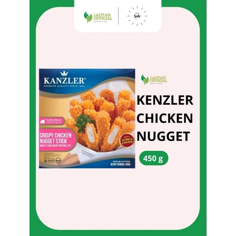 

KANZLER CRISPY CHICKEN NUGGET STICK 450 Gr