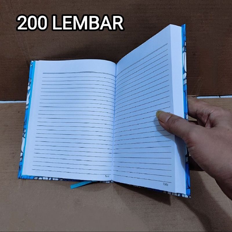 

[Whispers] 1 Pcs Buku Tulis Kwarto 200 Lembar Forte COVER TEBAL