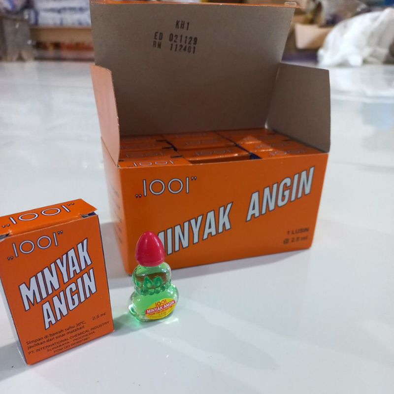 Minyak Angin 1001 2.5ml/minyak PPO