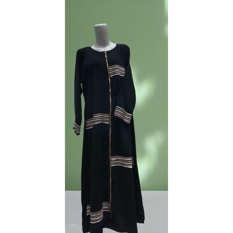 abaya hitam abaya hitam elgan abaya dewasa abaya terbaru gamis hitam