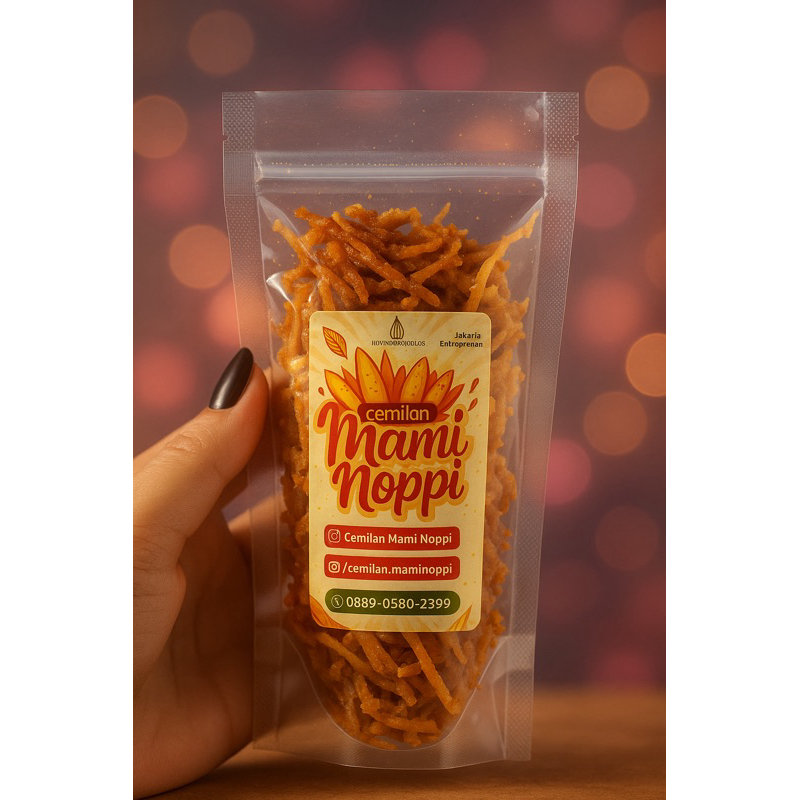 

Cemilan Mami Noppi Kentang Mustopa 30 Gram