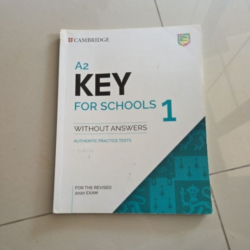 Buku Inggris A2 key for schools 1 without answers cambridge