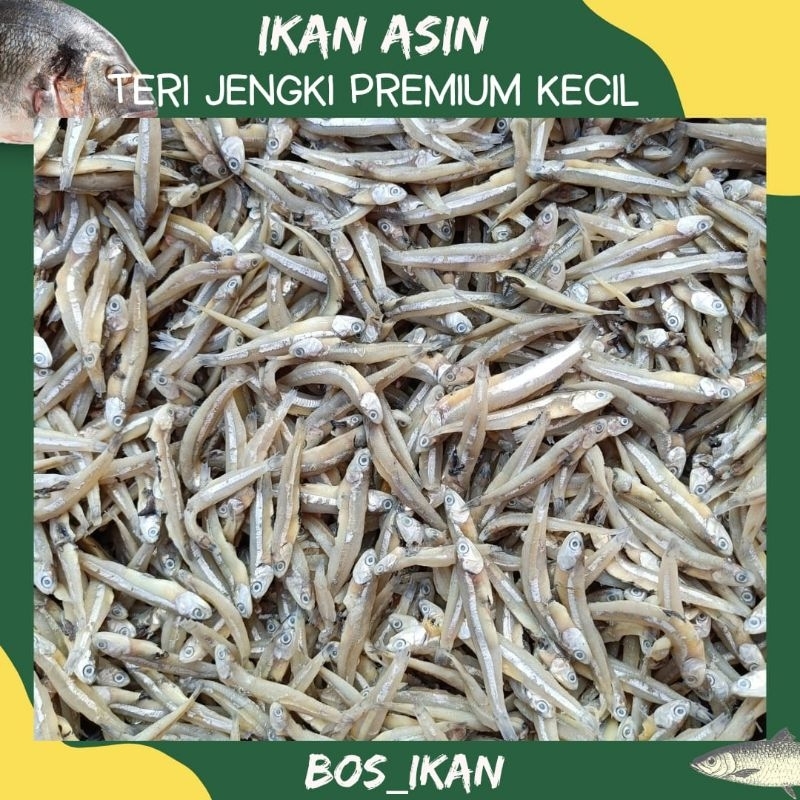 

IKAN TERI JENGKI PREMIUM 1KG KWALITAS VIP BAGUS DAN FREES