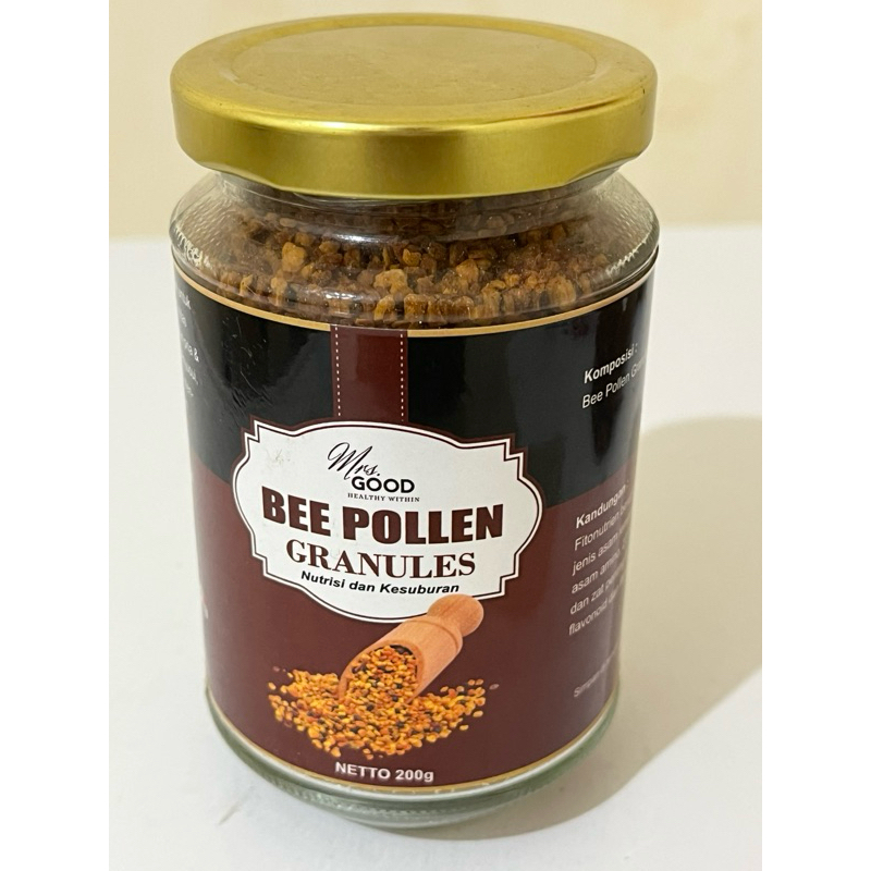 

Bee Polen Granules/rosella chef rismagood mrsgood