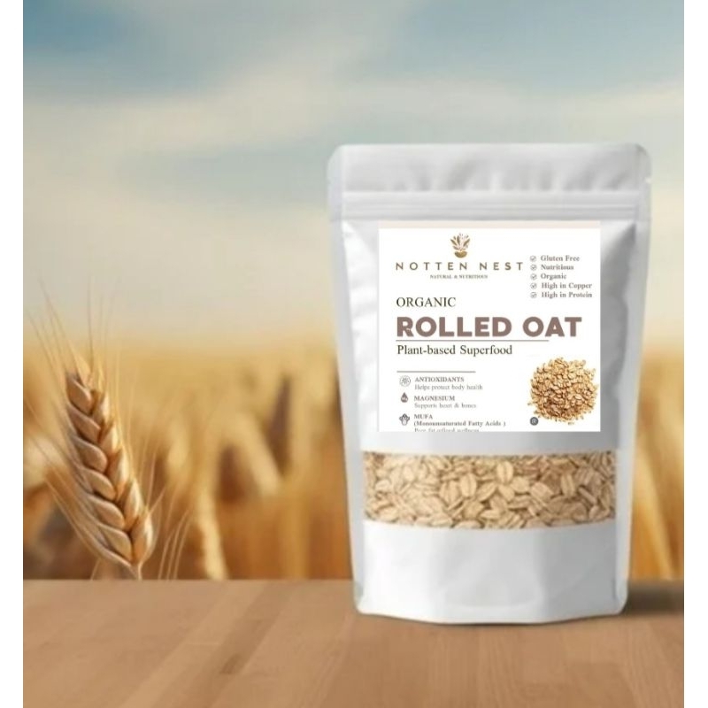 

Rolled Oat 500gr Fresh Australia Oatmeal Murni Non-instant | Oat Sehat untuk MPASI & Diet