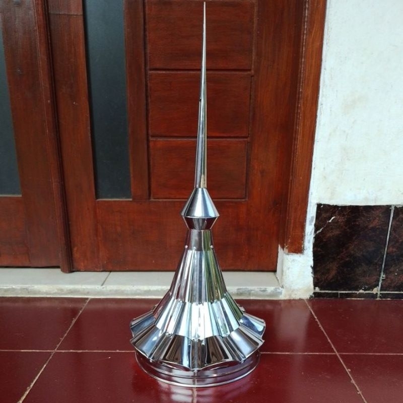 kubah musholla pucuk 26 cm tanpa lafadz