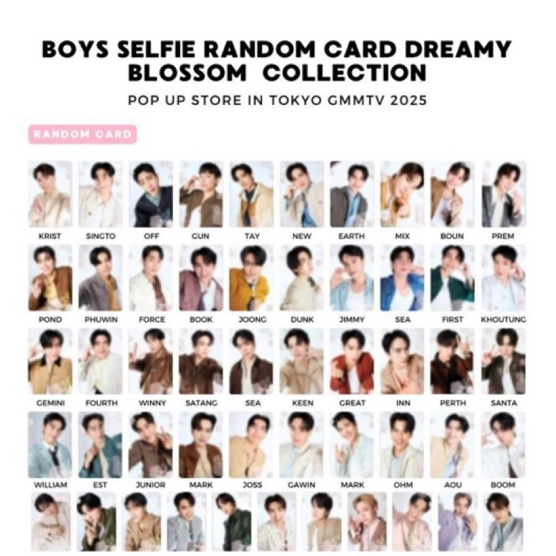 READY STOK BLOSSOM JAPAN GMMTV