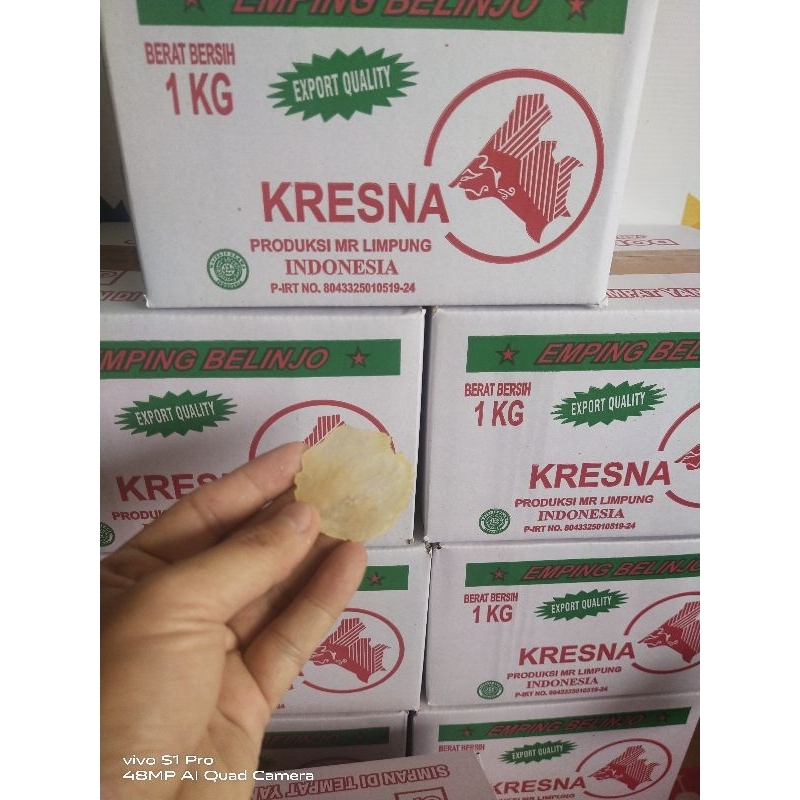 

Emping ori kresna LB kualitas bagus