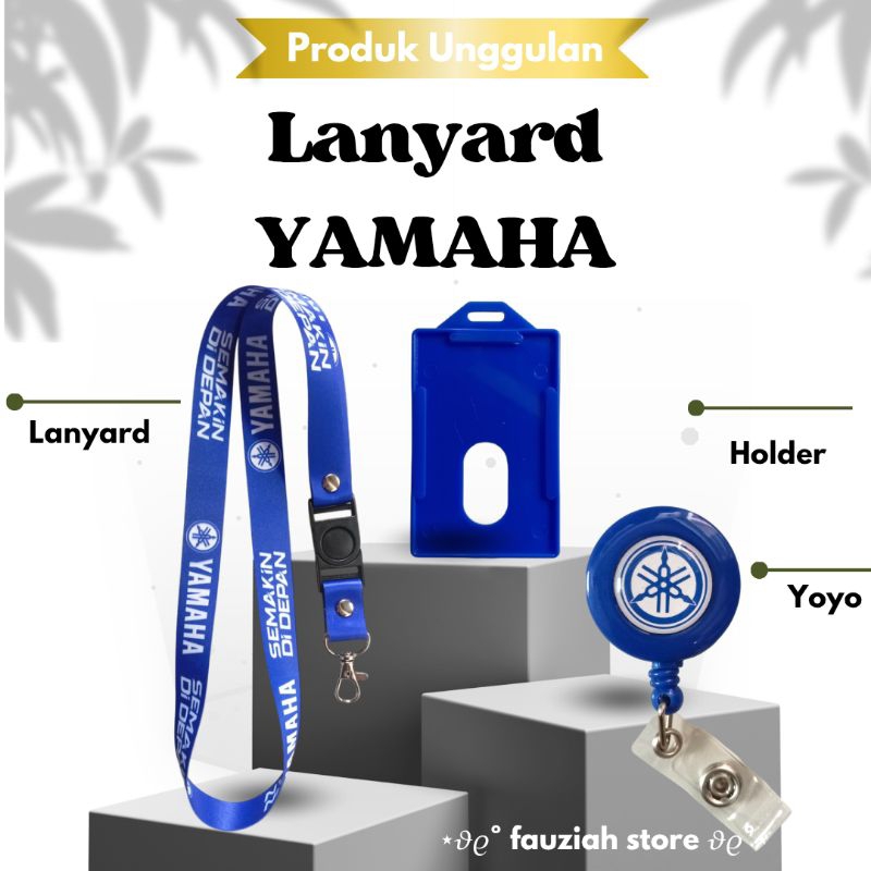 

READY! TALI ID CARD YAMAHA / LANYARD YAMAHA, CETAK ID CARD YAMAHA TERMURAH!!!