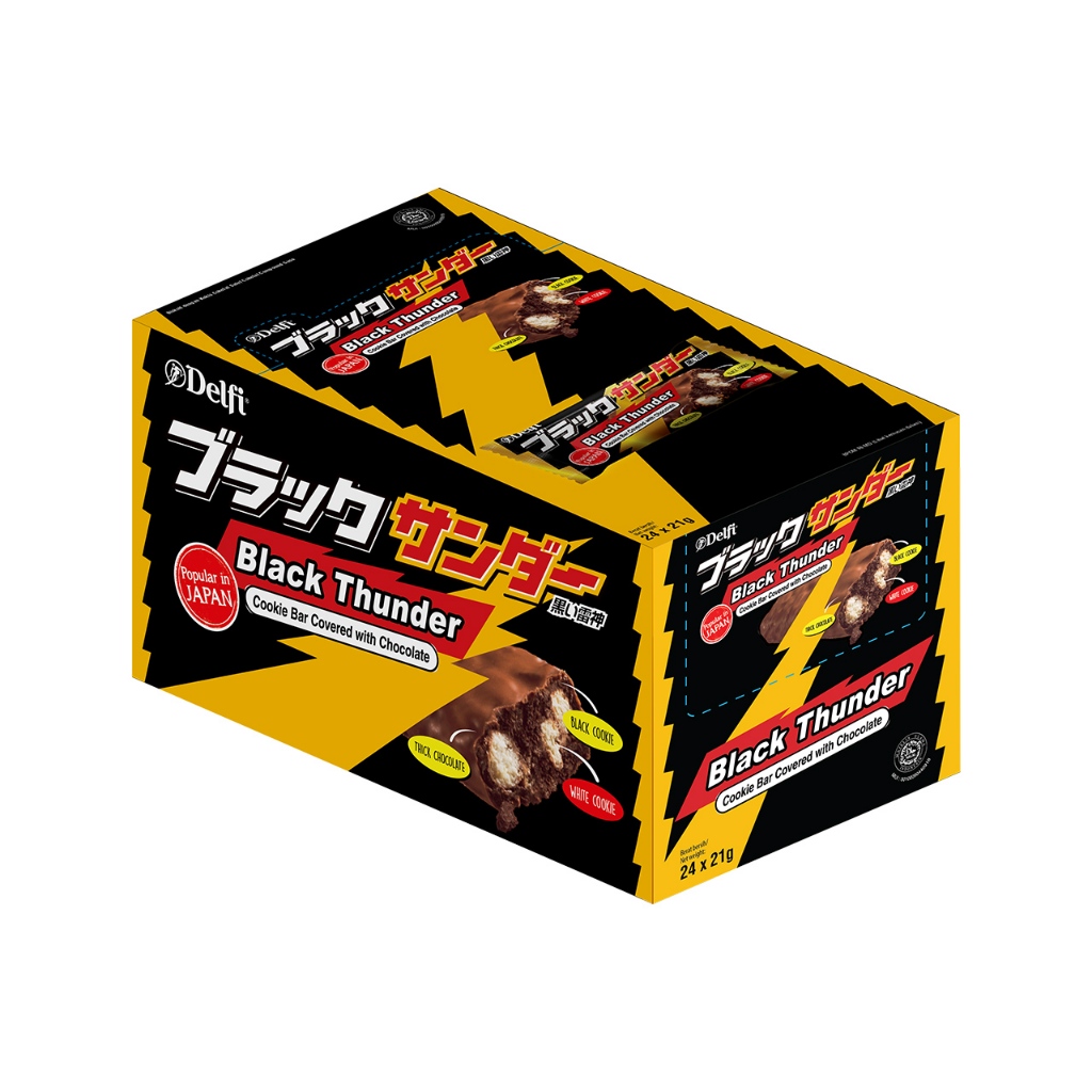 

COKELAT DELFI BLACK THUNDER 24 X 21GR