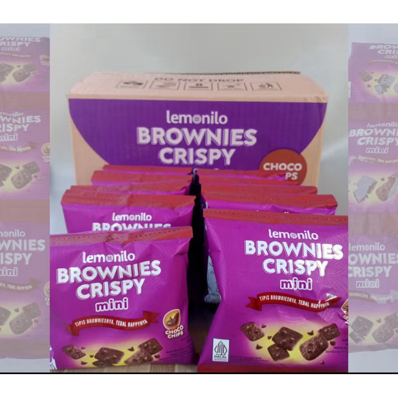 

Lemonilo Brownies Crispy isi 10 pcs