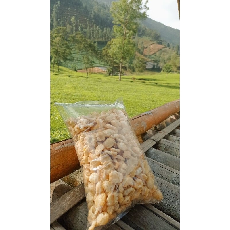 

Emping Kletuk/Emping Gepuk Rasa Asin Gurih kemasan 500gr