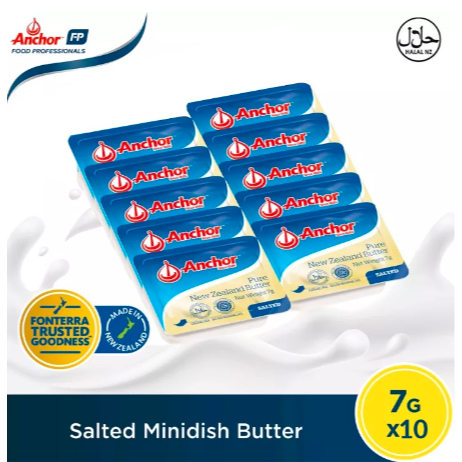 

Anchor Salted Butter / Mentega 7gr isi 10pcs