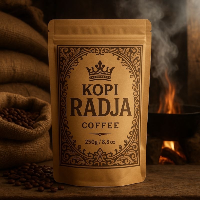 Bubuk Kopi Kasar Radja Premium kemasan 250 Gram Kopi Gresik