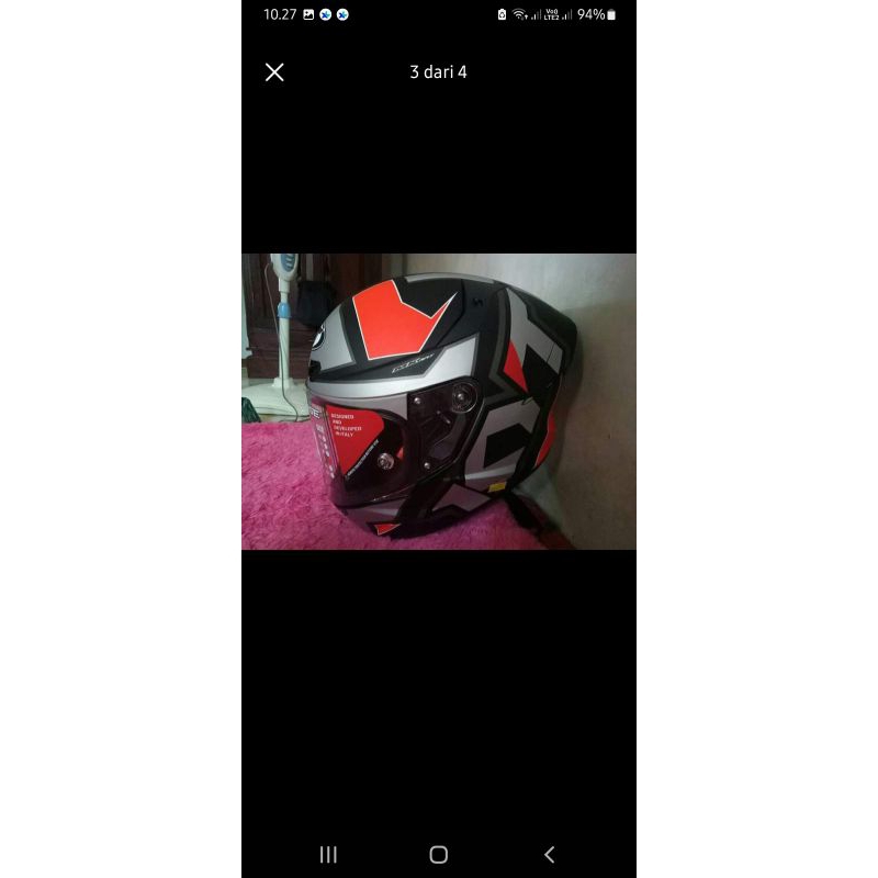 HELM KYT TT COURSE BEKAS