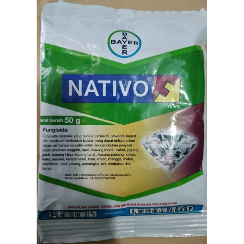 Fungisida Nativo kemasan 50 gr