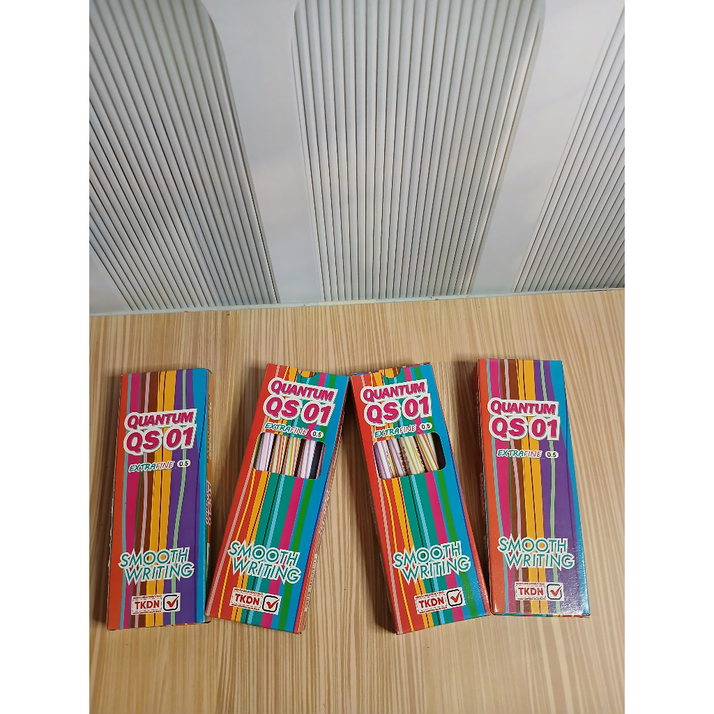 

TERBARU Selusin (12pcs) PULPEN QUANTUM QS 01 isi 12pcs / Pulpen ORIGINAL