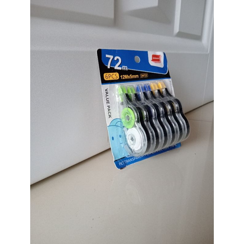 

Tip ex kertas / Correction tape 6 pcs x 12 meter