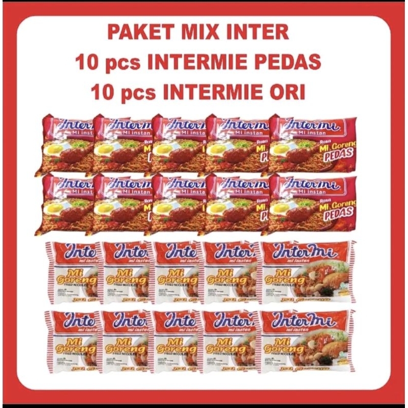 

Intermie murah 20pcs mix atau ori