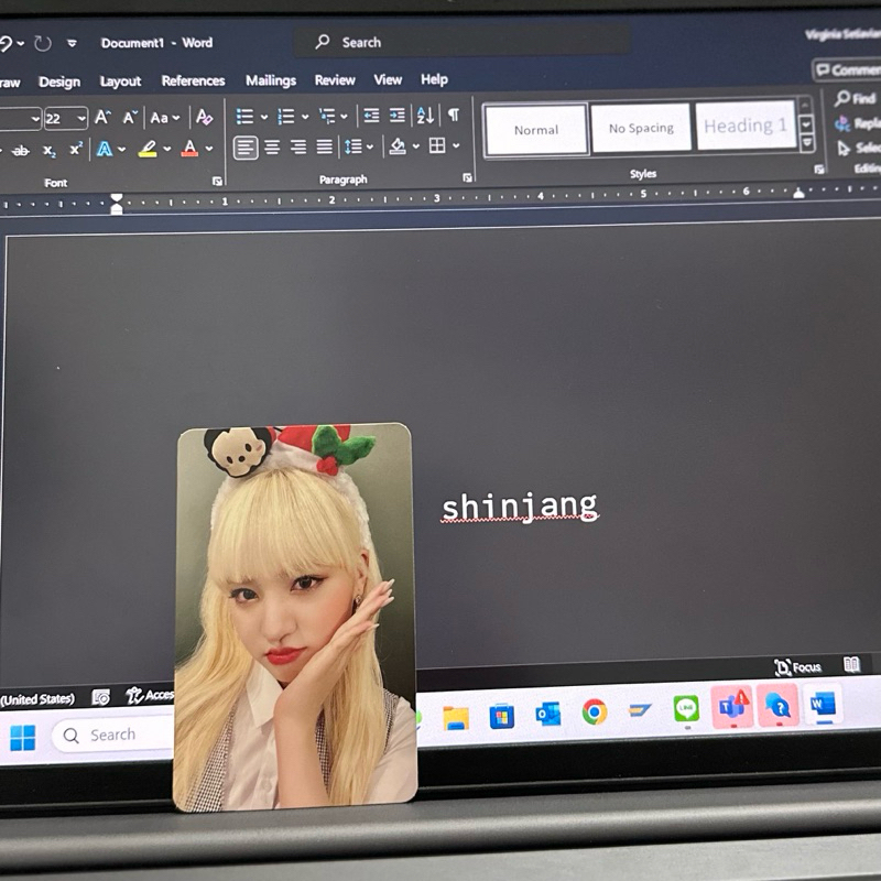 Photocard Liz IVE Wonderwall Eleven