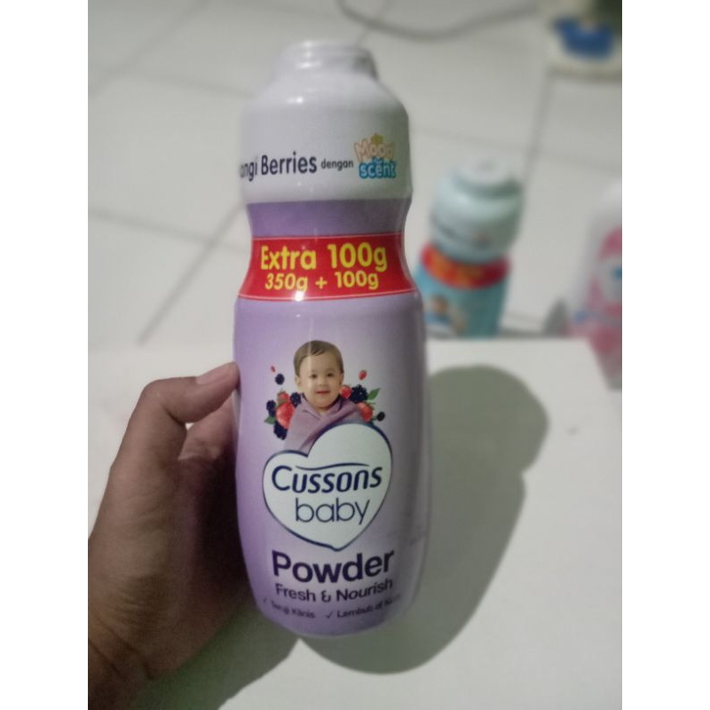 cussons baby bedak tabur 450gr