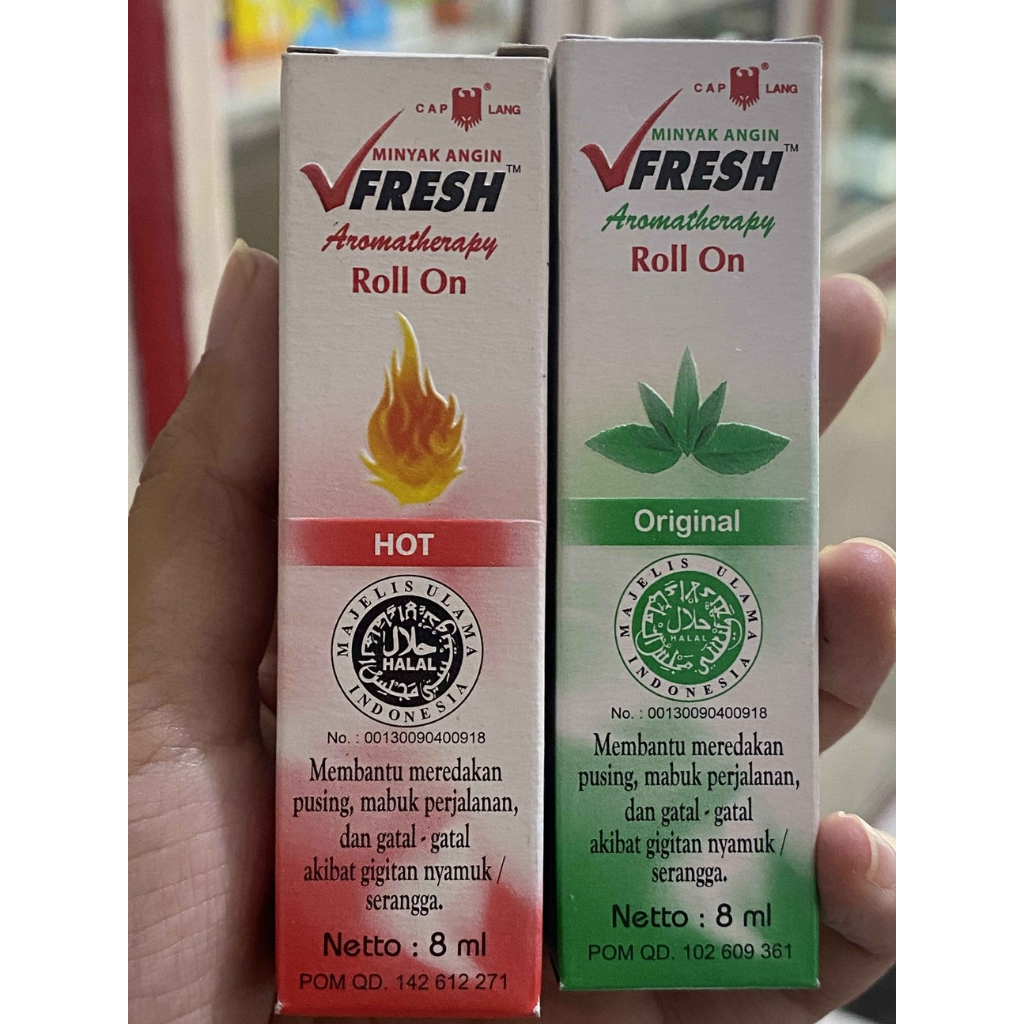 VFRESH Minyak Angin Aromatheraphy 8 ml / VFRESH Aromatherapy