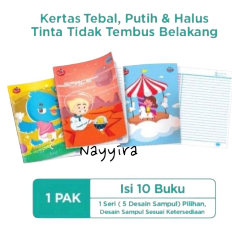 

Buku tulis SIDU isi 38 lembar/Buku tulis paper/Buku tulis sekolah