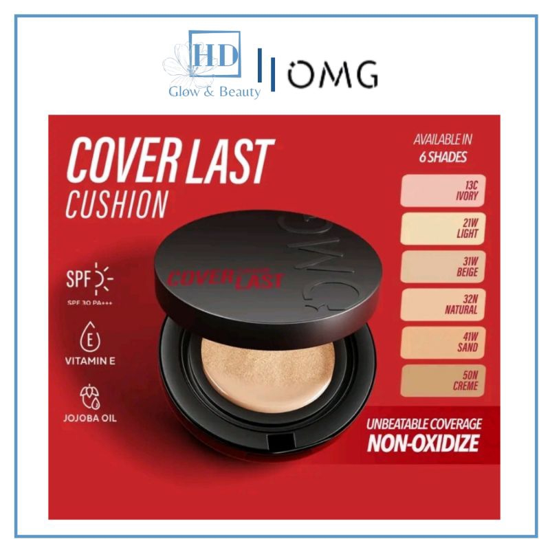 OMG OH MY GLAM COVERLAST CUSHION , OMG CUSHION