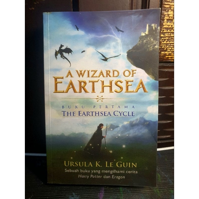 A WIZARD OF EARTHSEA - Ursula K. Le Guin - Preloved -