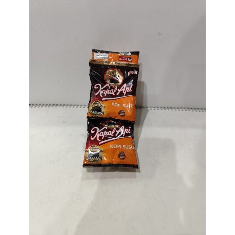 

Kapal Api Kopi Susu 10 sachet x 31 gram