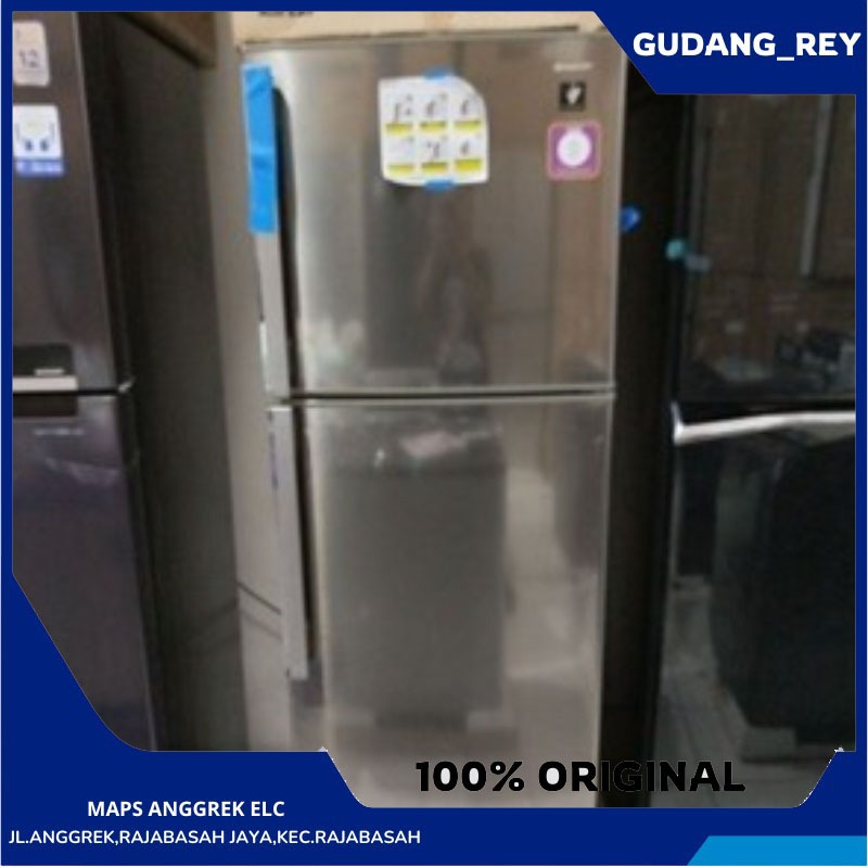 Kulkas SHARP SJ-450GP-SD INVERTER 2 PINTU GARANSI RESMI