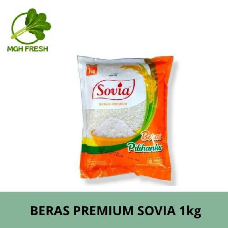 

Beras Premium Merk Sovia 1kg
