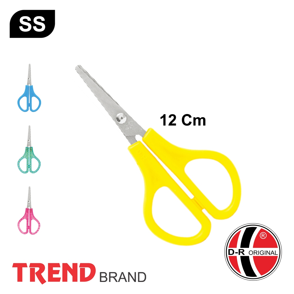 

Gunting SS TREND by D-R Original Scissors Kantor Sekolah ATK