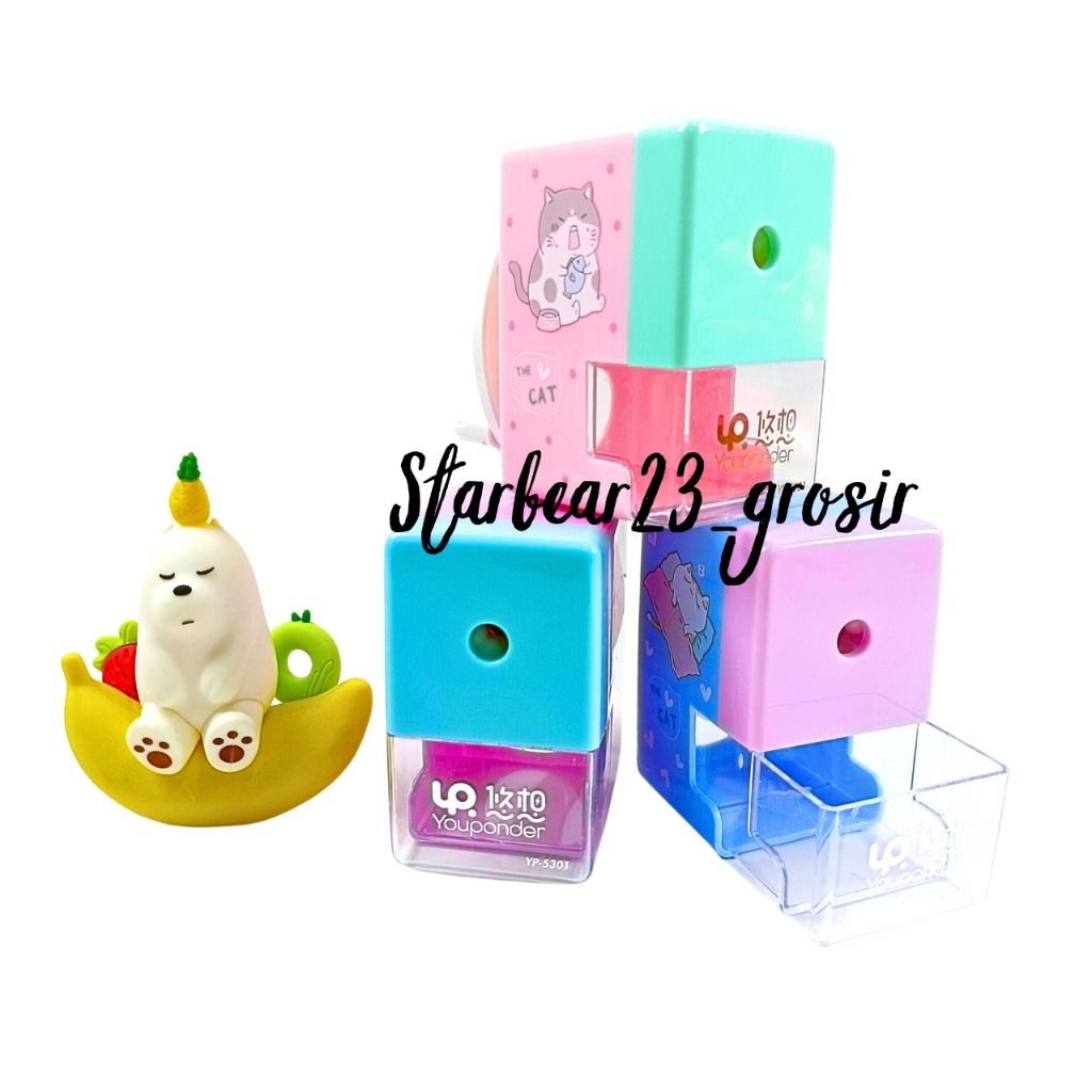 

Rautan Meja Pensil Rainbow Cat (LKF 125)