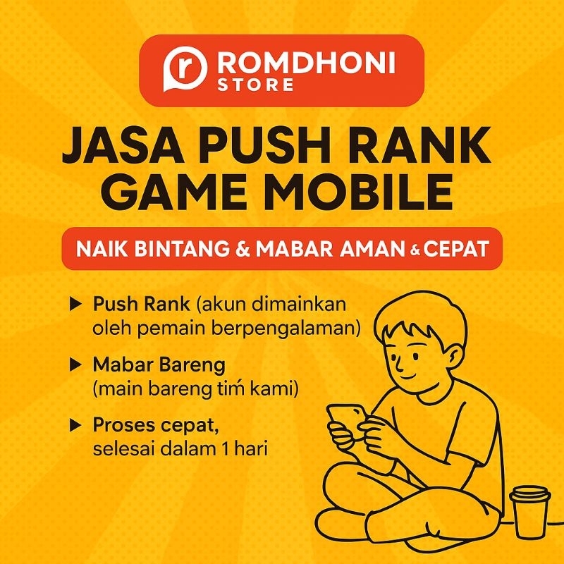 Jasa Naik Rank Aman & Cepat | Mainin Akun & Mabar