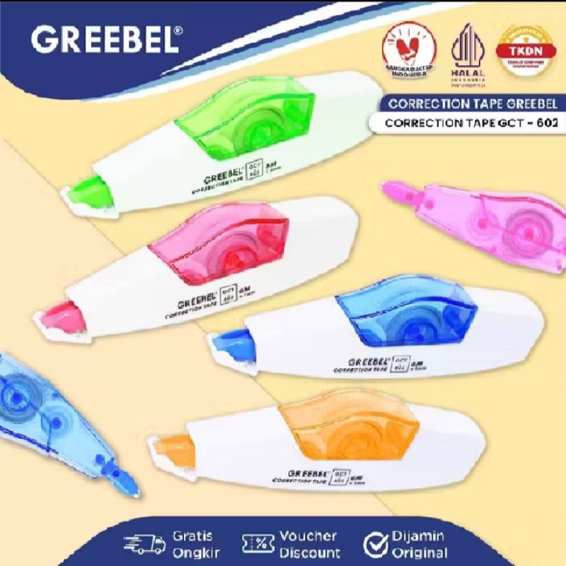 

GREEBEL CORRECTION TAPE GCT-602
