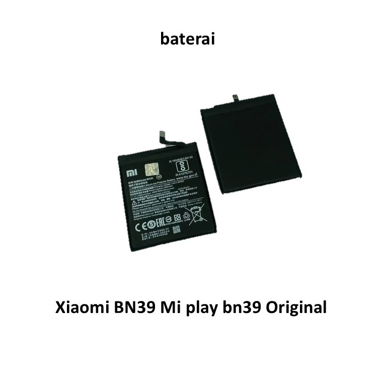 Baterai Xiaomi BN39 Mi play bn39 Original