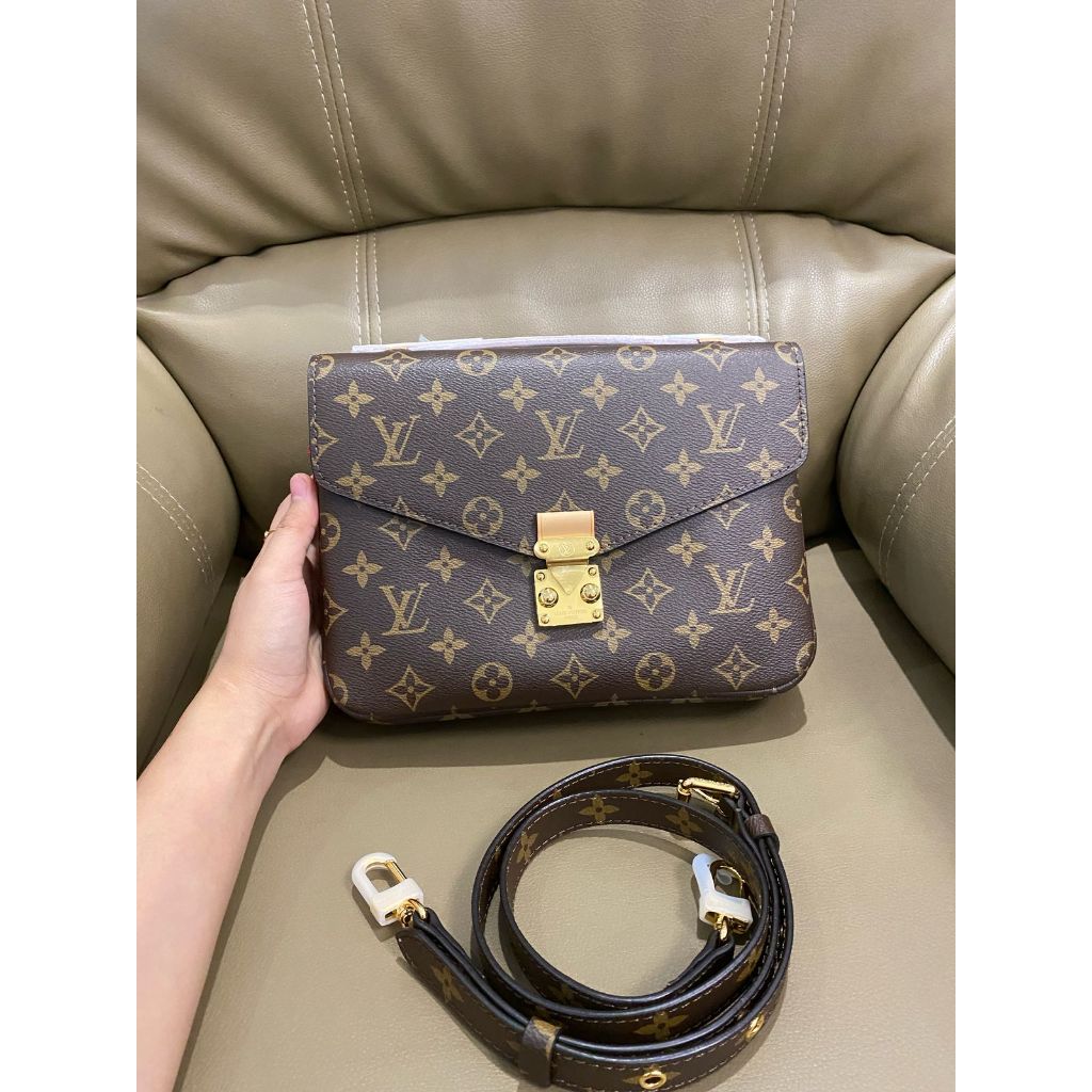 Tas Selempang Wanita 25 Cm Slingbag pochette metis Noser Fullset vvip 40780