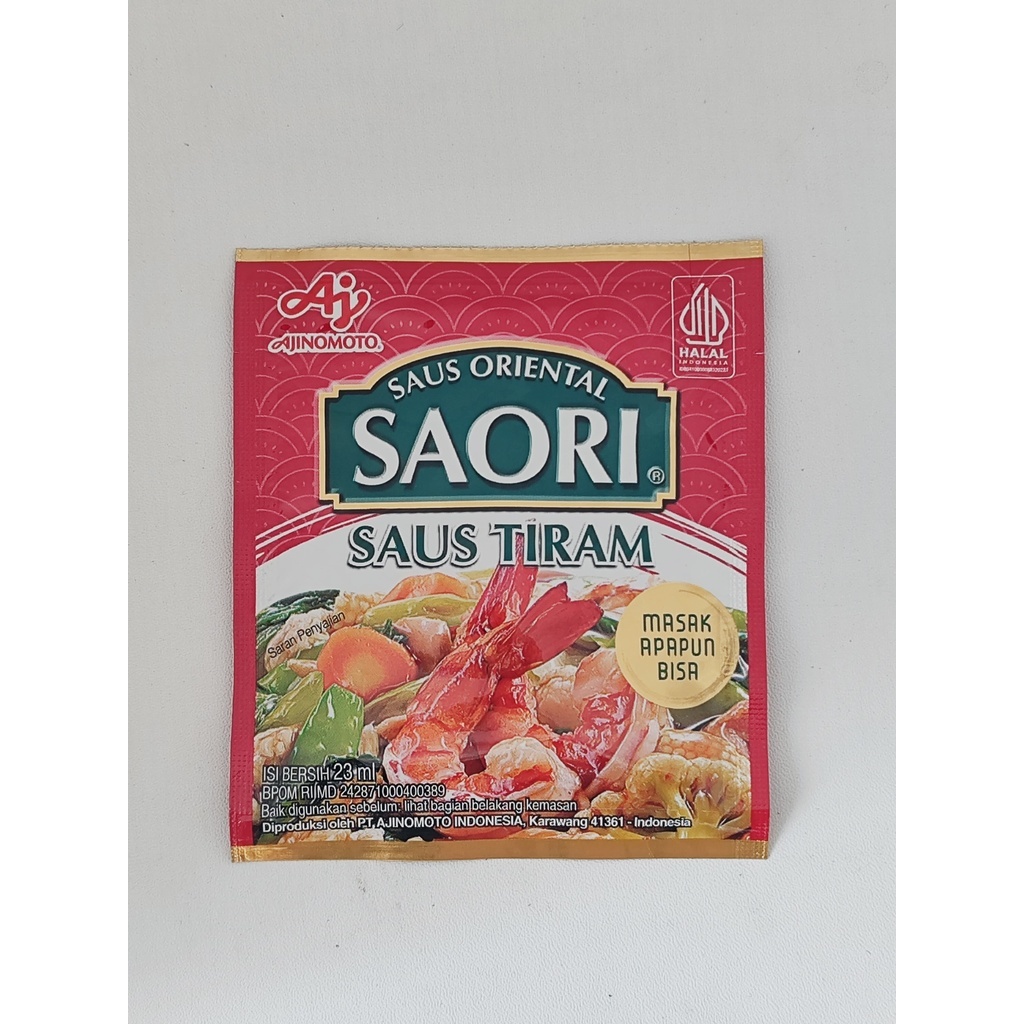 

SAORI Tiram Saset 10g Penyedap Rasa Gurih untuk Masakan Seafood, Nasi Goreng, dan Sup