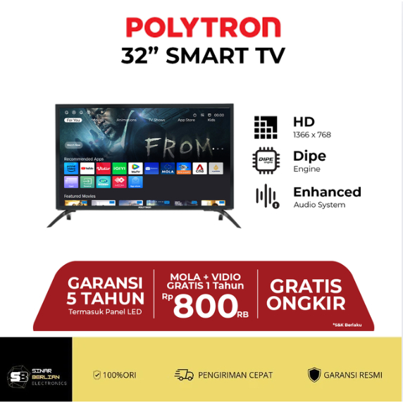 LED POLYTRON 32 INCI/24INCI (24CV2269/32CV2269) DIGITAL TV