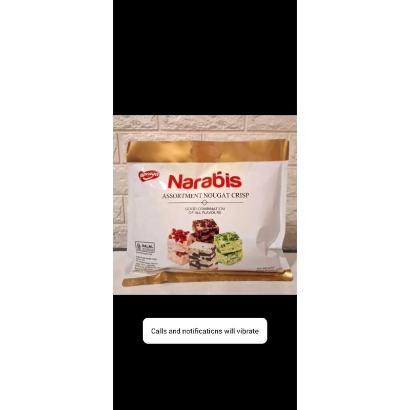 

Narabis Assortment Nougat Crisp