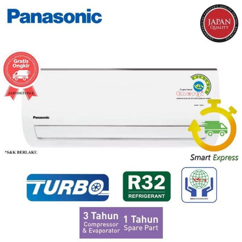 PANASONIC AC 1/2 PK ZN05YKP, ZN07YKP, ZN09YKP 350 watt R32 AC SPLIT