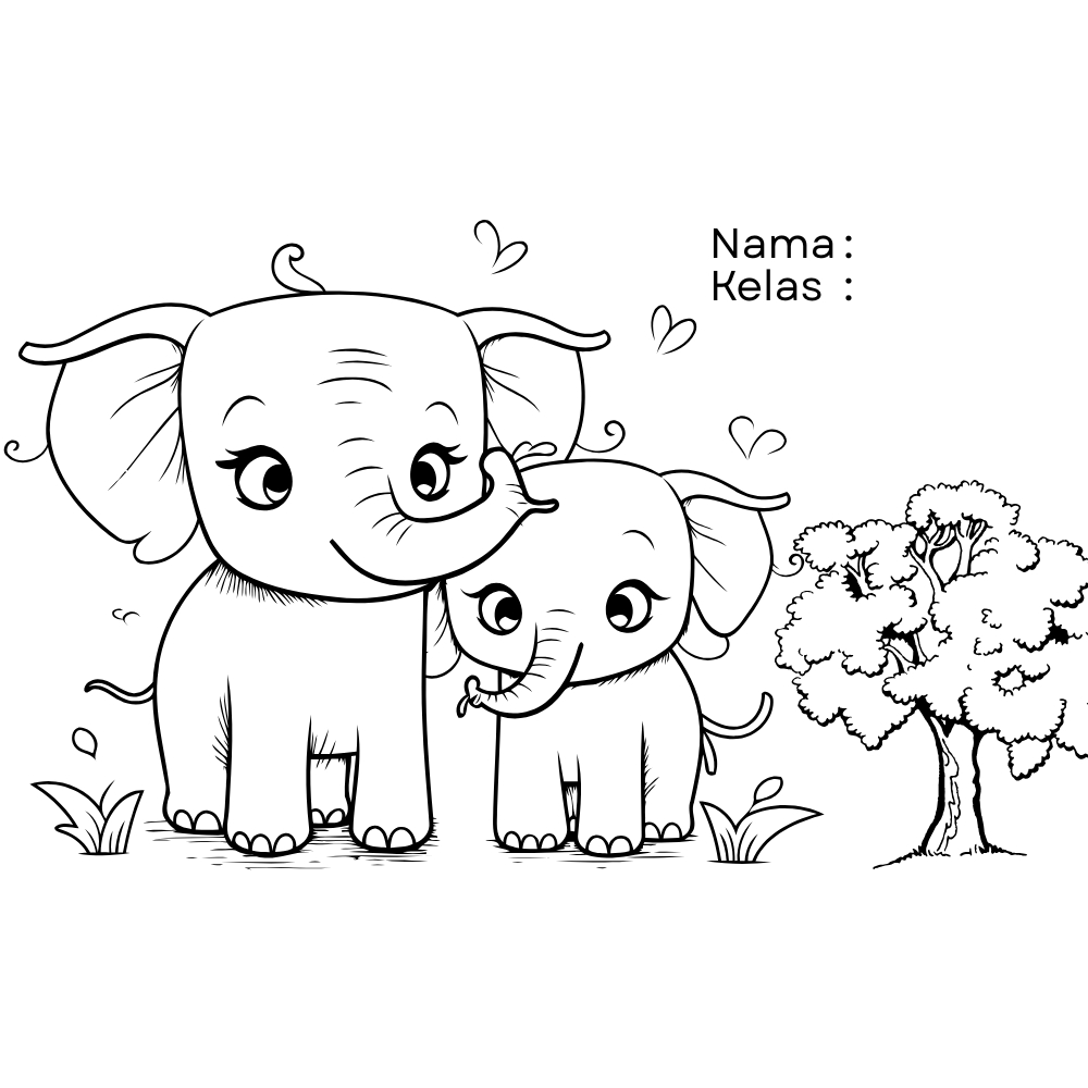 

Gambar mewarnai anak