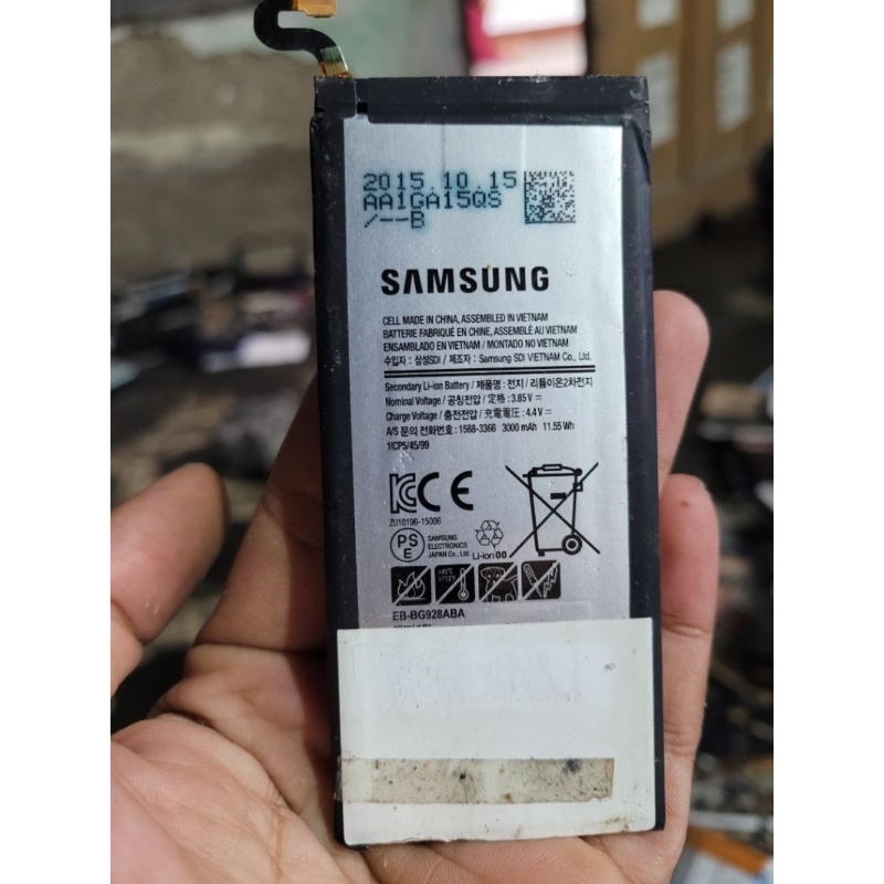baterai samsung s6 edge+ EB-BG928ABA ori copotan normal bergaransi