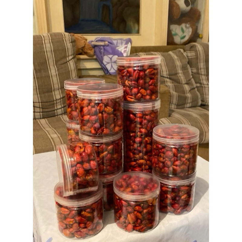 

keripik kulit mlinjo pedas manis