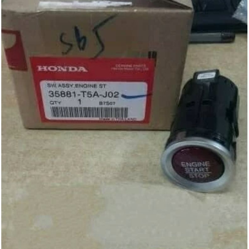 engine start stop button jazz gk5 2014-2018 original