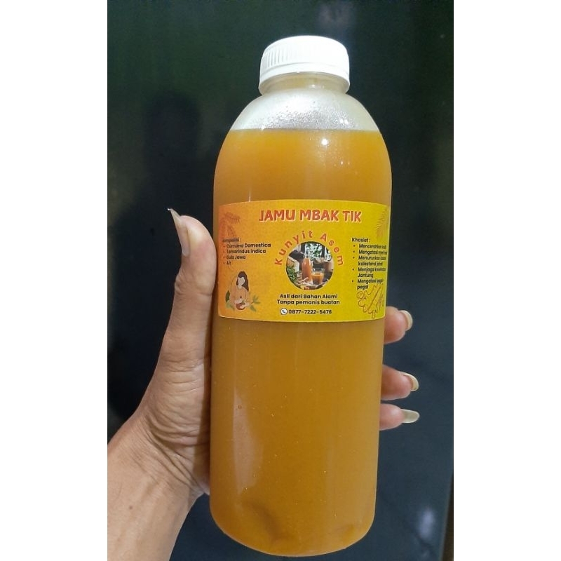 

Kunyit asem kemasan 1 liter