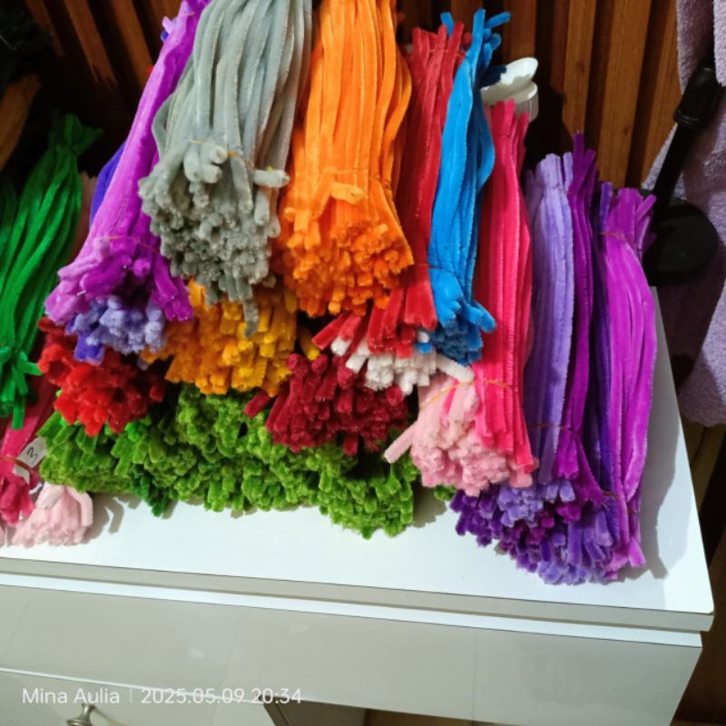 kawat bulu premium 100 pcs/ pipe cleaner gembul