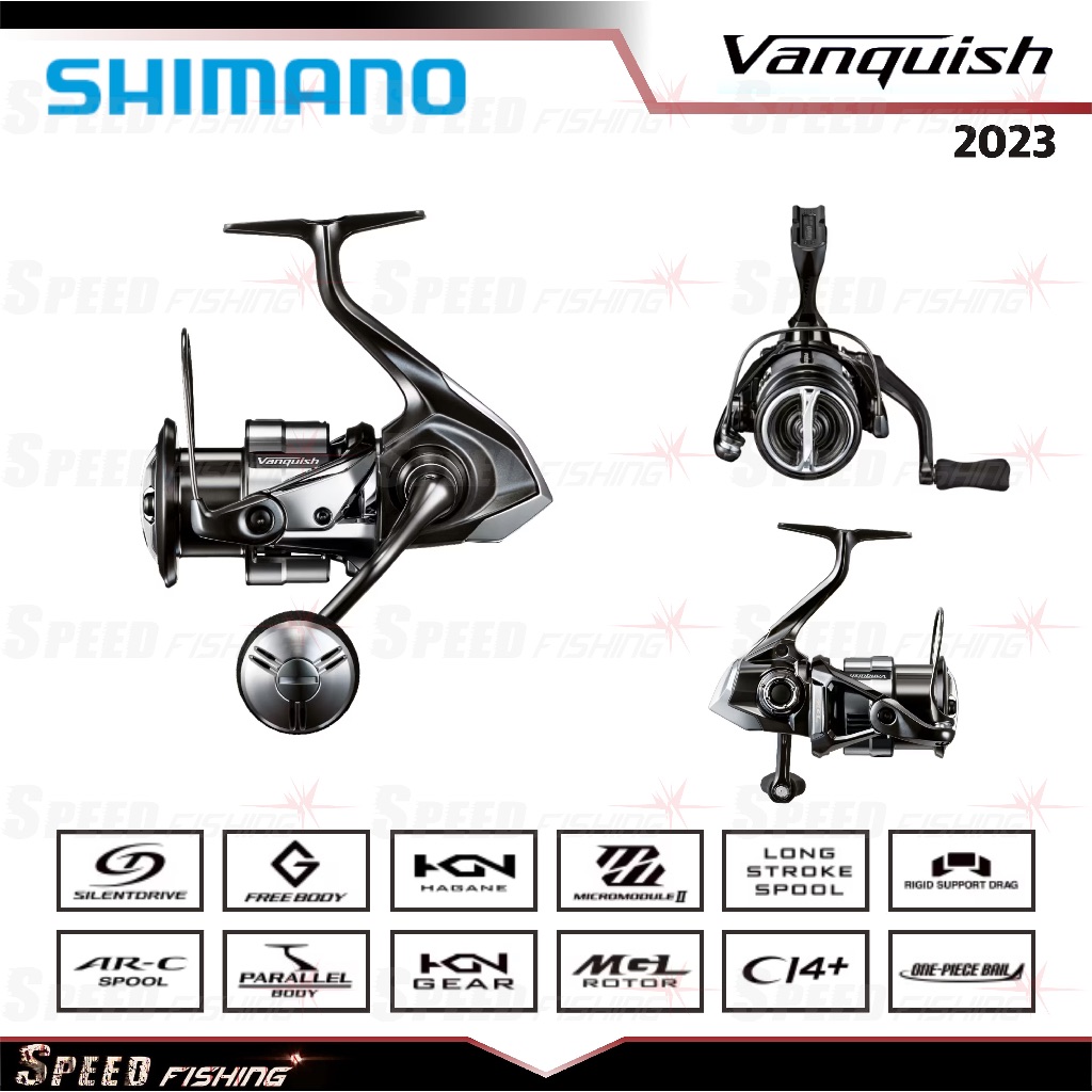 Reel Shimano Vanquish 1000 2000 2500 C3000 4000 C5000 Shimano Vanquish 2023 Spinning