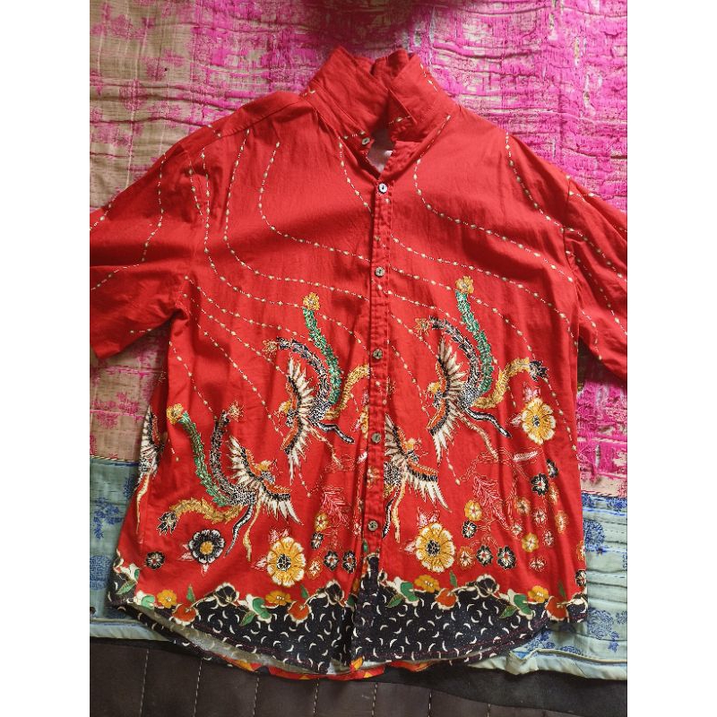 batik pria preloved